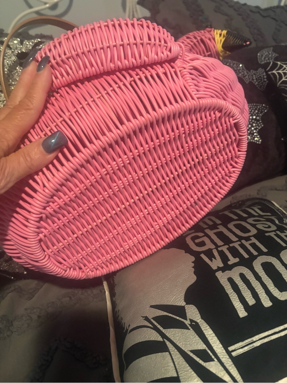 Pink Flamingo faux Novelty Hat -plus flamingo basket !!so flocking cute🦩🦩🦩 - Picture 13 of 16
